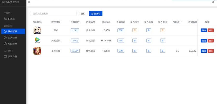 讯七应用系统插图2 讯七应用系统插图2