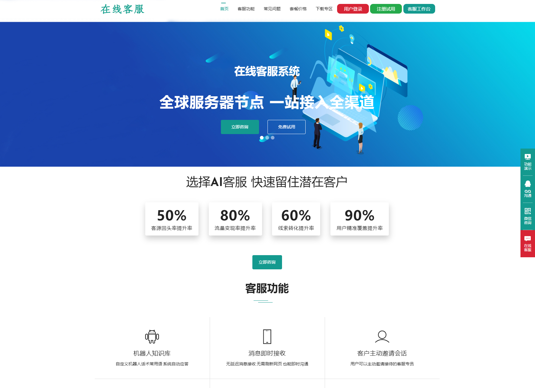 运营级在线客服系统源码 附教程插图