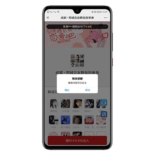 2024最新优化版付费入群系统 - 多模版定位开关与大屏展示