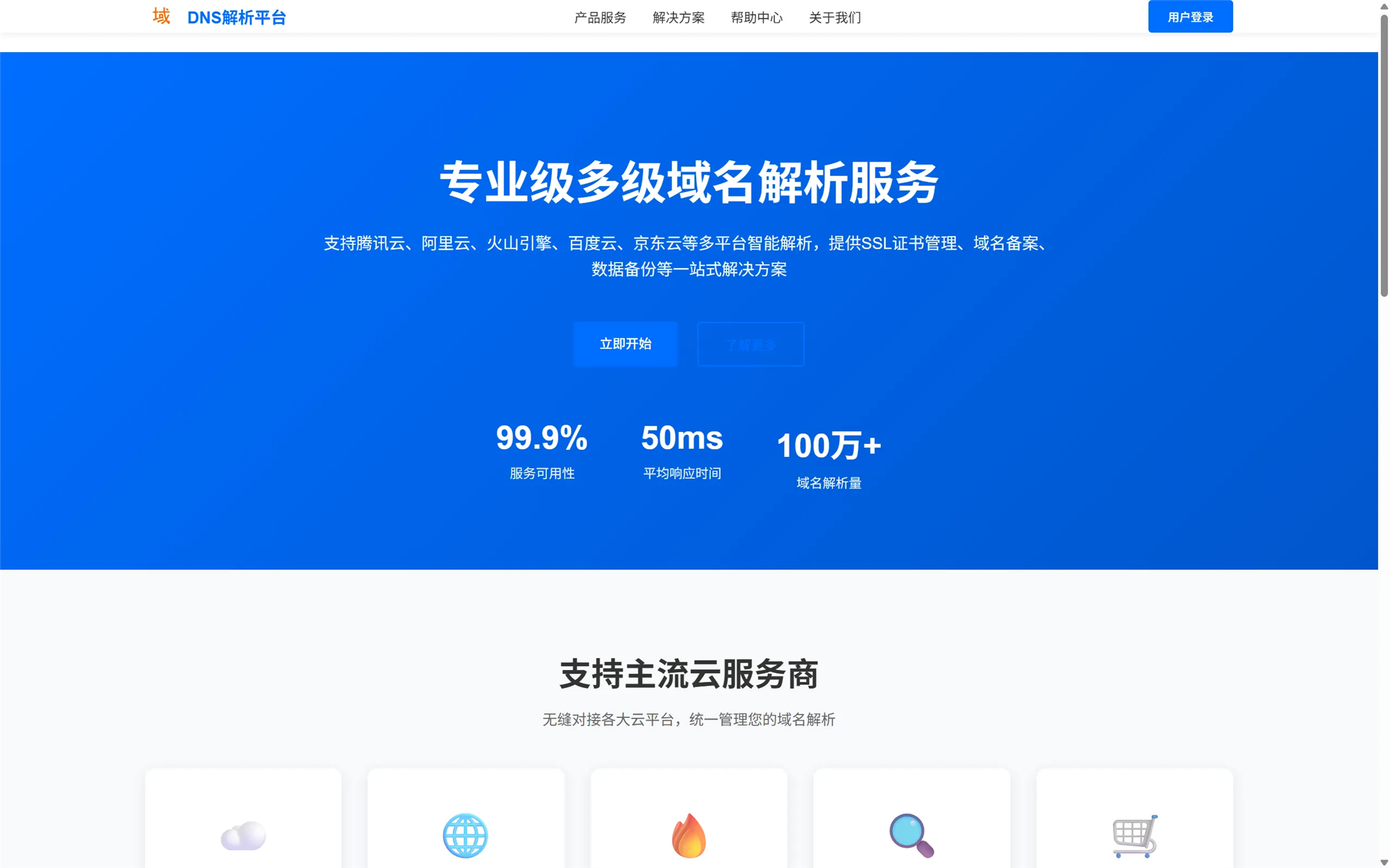 DNS多级域名分发系统功能界面展示 DNS多级域名分发系统功能界面展示